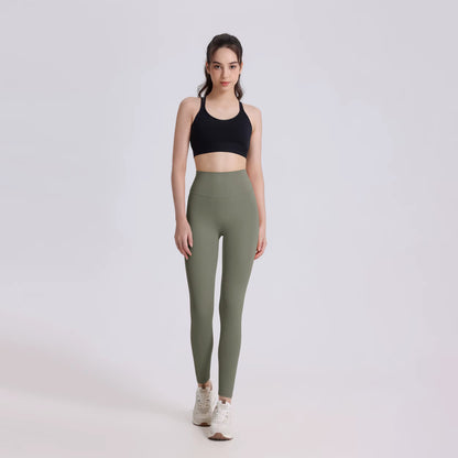 3.0 One-Piece Cutting Yoga Fitness Pants Soft Naked-Feel Sport Yoga Pants High Waist Gym Jogging Fitness Athletic Legging