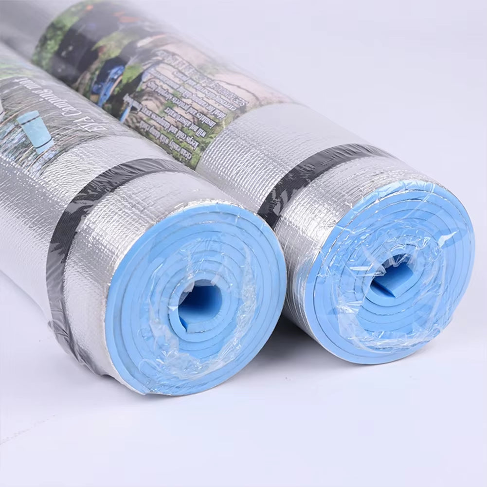 Waterproof Yoga Mat Moisture-Proof Yoga Mat with Bandage Thickened Aluminum Membrane Exercise Mat for Fitness Exercise