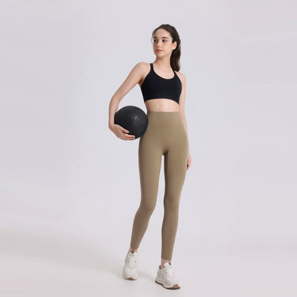 3.0 One-Piece Cutting Yoga Fitness Pants Soft Naked-Feel Sport Yoga Pants High Waist Gym Jogging Fitness Athletic Legging