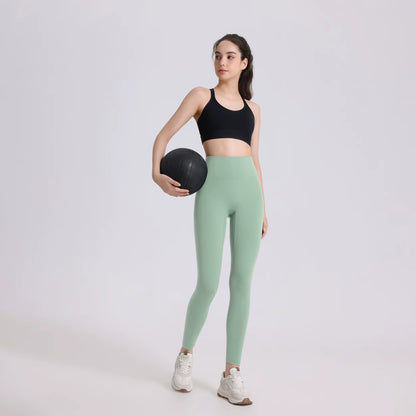 3.0 One-Piece Cutting Yoga Fitness Pants Soft Naked-Feel Sport Yoga Pants High Waist Gym Jogging Fitness Athletic Legging